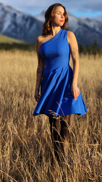 Pin-up de l'Ouest BLUE WESTERN