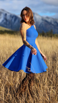 Pin-up de l'Ouest BLUE WESTERN