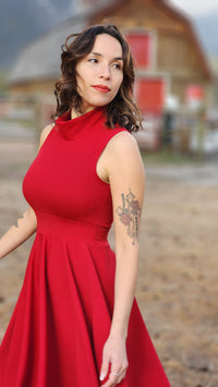 Pin-up de l'Ouest RED WESTERN