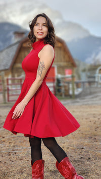 Pin-up de l'Ouest RED WESTERN