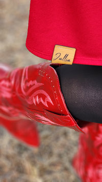 Pin-up de l'Ouest RED WESTERN