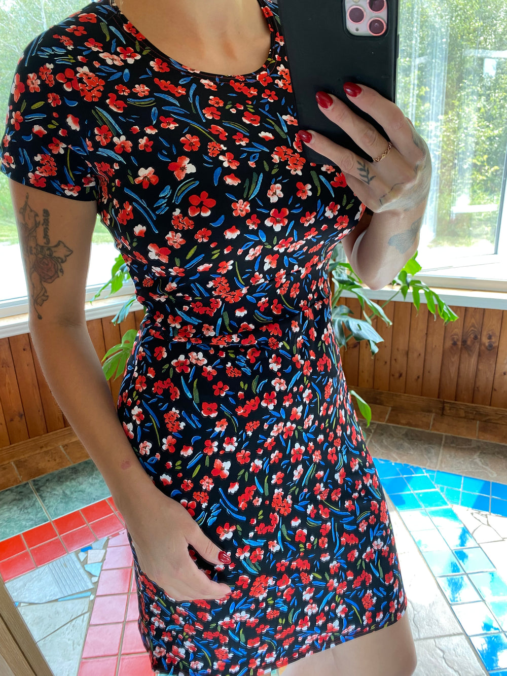 Robe Mila Rougefloriebleu - Démo
