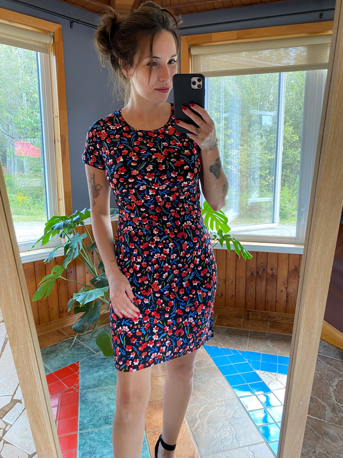 Robe Mila Rougefloriebleu - Démo