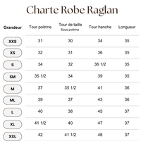 Robe Raglan VERONIKA