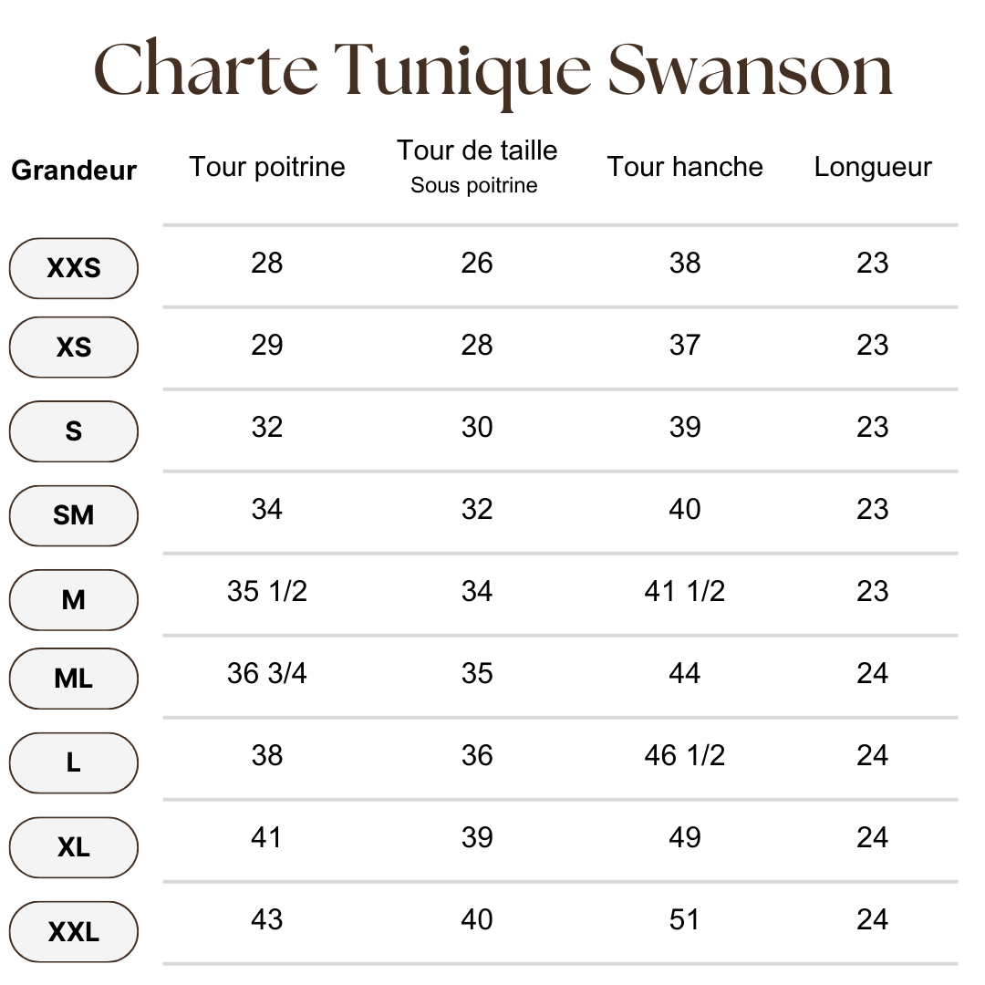 Tunique-swanson YIN&YANG