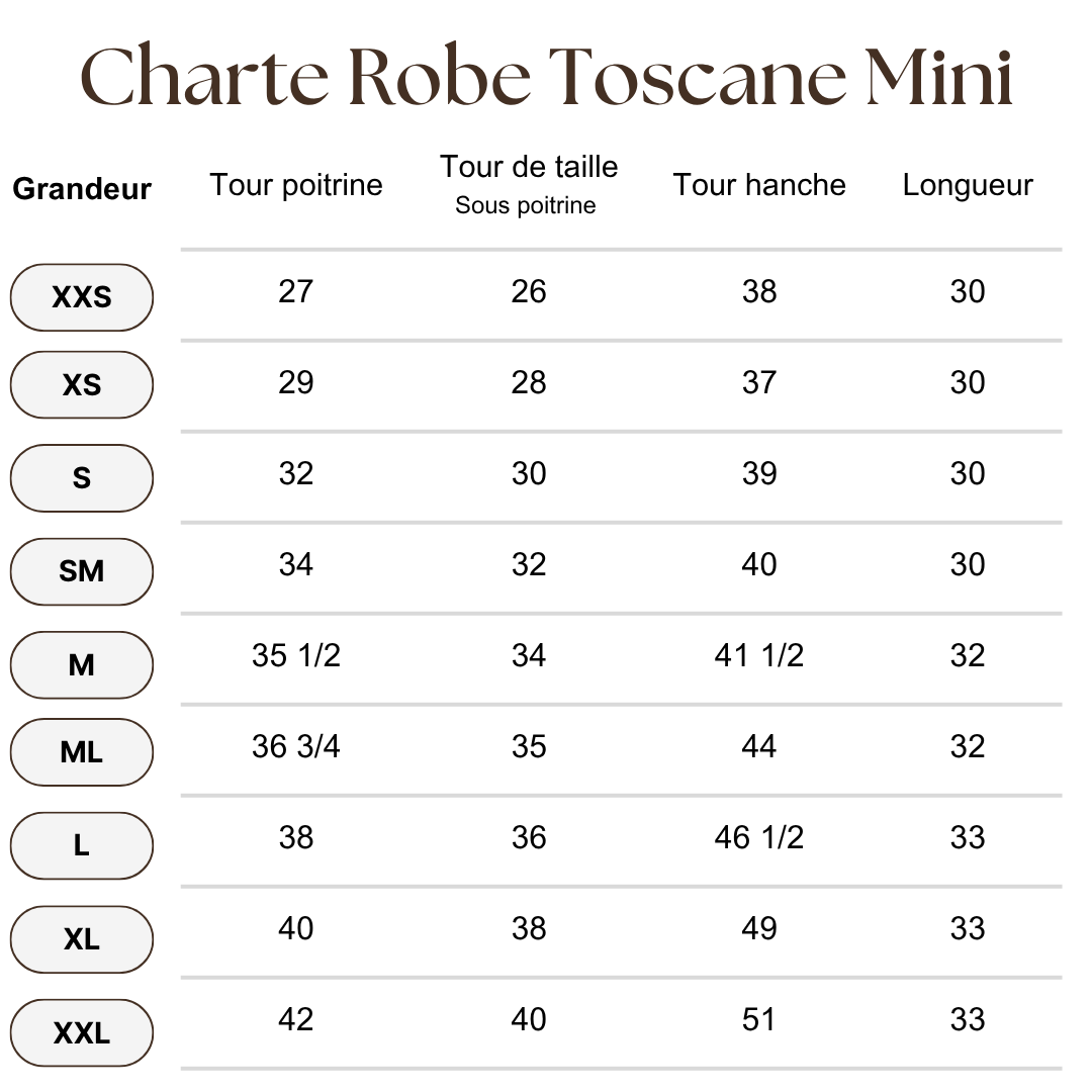 Robe Toscane Mini ZURHA