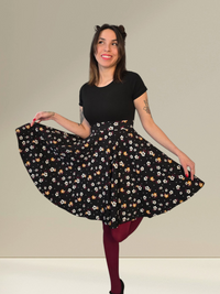 Short sleeve Pin-up dress - FloriNoire