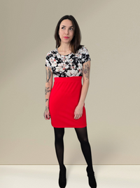 Mila Short Sleeve - FloriRed
