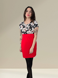 Mila Short Sleeve - FloriRed