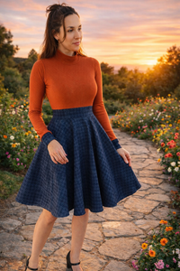Robe Pin-up ORANBLUE