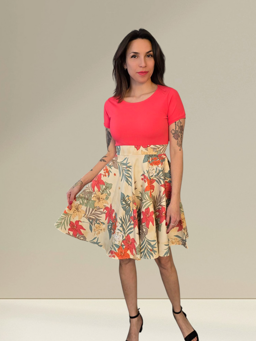 Mila Short Sleeve - FloriGreen