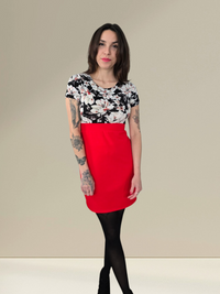 Mila Short Sleeve - FloriRed