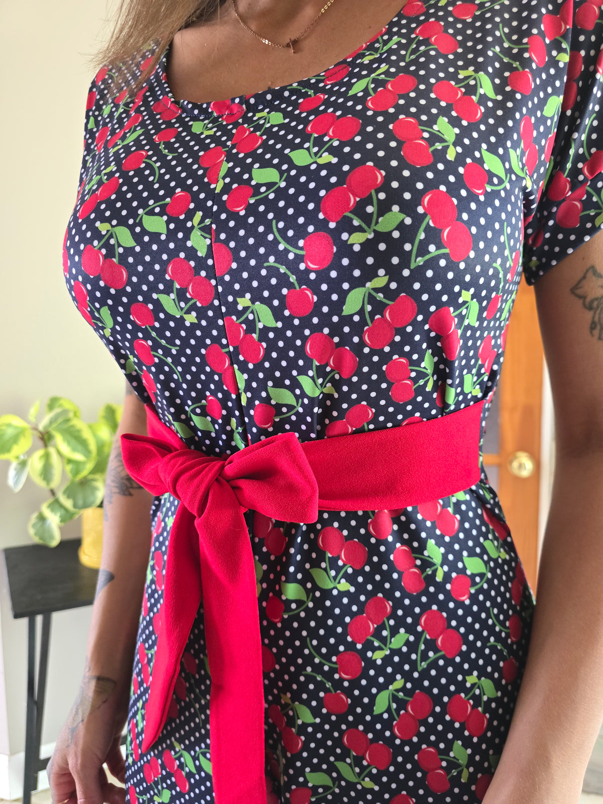 Romper short CERISE