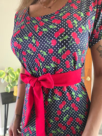 Romper short CERISE