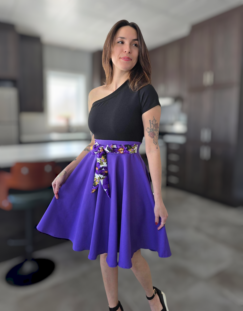 Pin-up MAUVEFLORIE