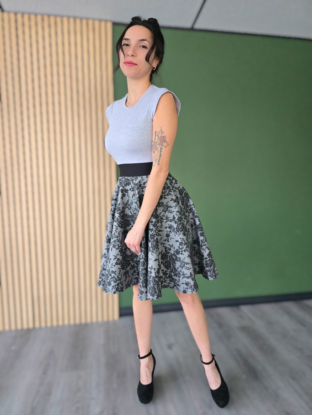 Pin-up Grey&Grey