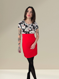 Mila Short Sleeve - FloriRed