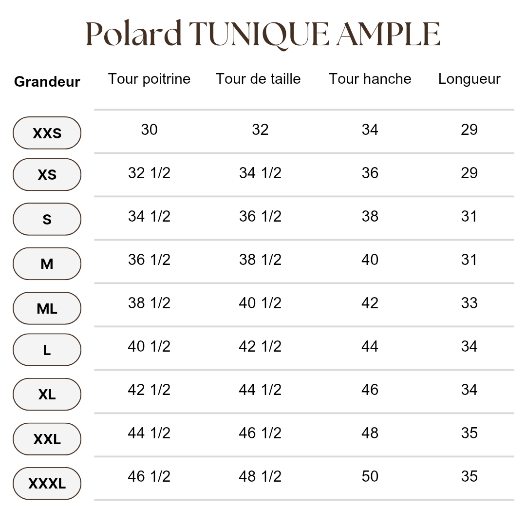 Polard tunique NYX